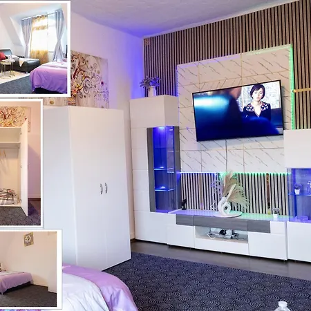 Superior 3 Rooms, 4-8 Guests, Modern, Full Equipped Daire Duisburg