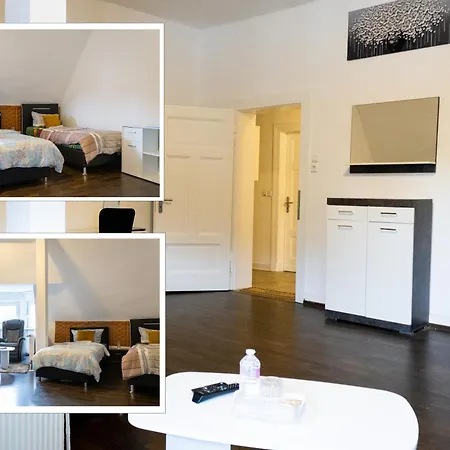 Superior 3 Rooms, 4-8 Guests, Modern, Full Equipped Daire Duisburg